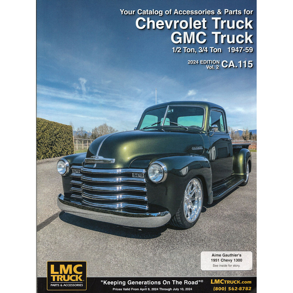 LMC Parts Catalog For 1947 59 Chevy GMC Classic Trucks