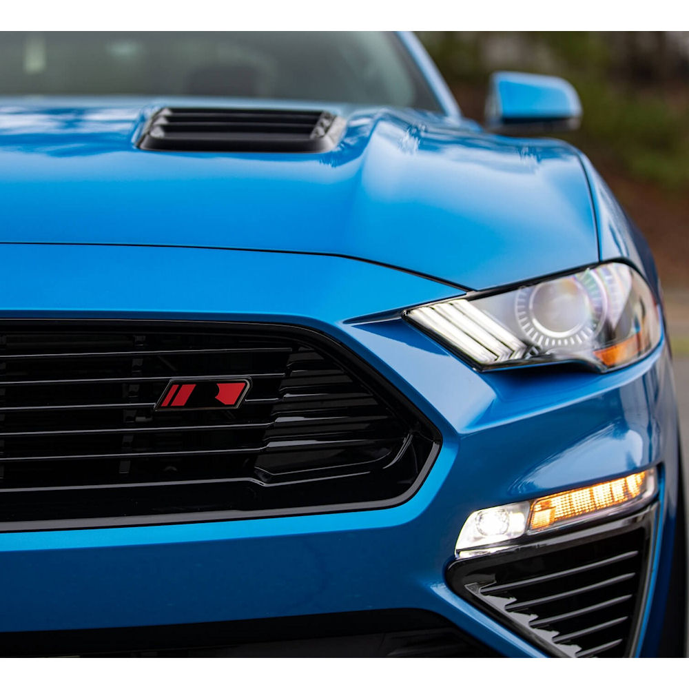 Frontgrill Einsatz aus ABS von Roush Performance für 2018 22 Ford Mustang