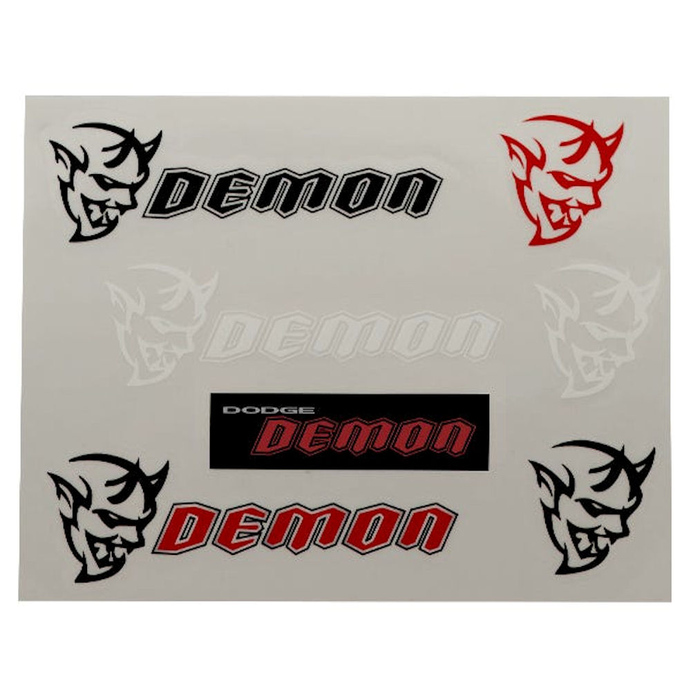 Dodge SRT® Demon Sticker Set (210x165mm)