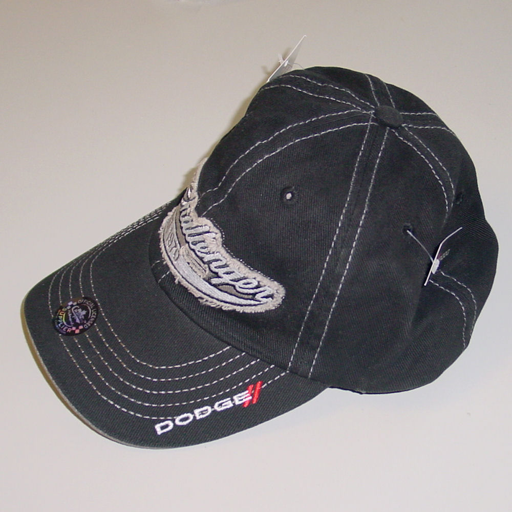 Black Dodge Challenger Baseball Hat (official licensed product)