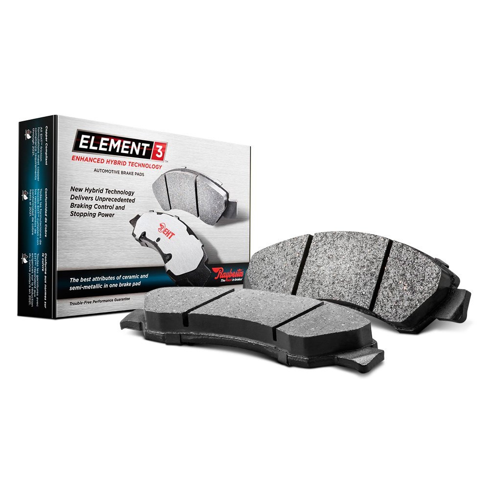 Raybestos Element3 Hybrid Brake Pads For 1988 1999 Chevy Gmc Trucks Suv