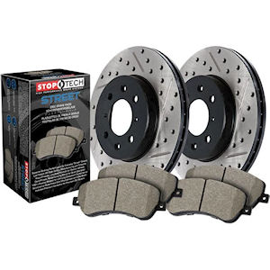 Disc Brake Rotors Rear Axle From Stoptech For 2003-2006 Chevrolet Ssr