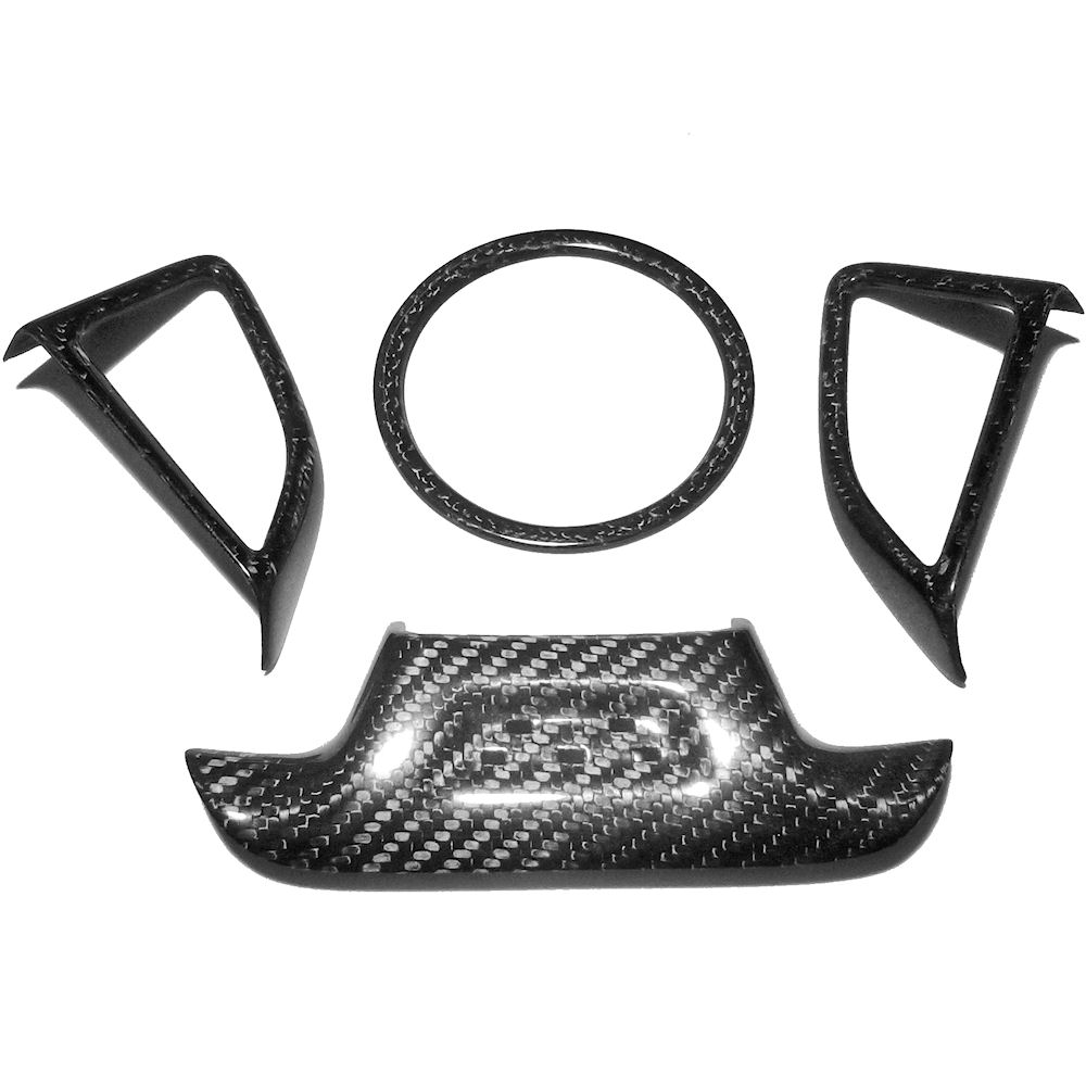 TruFiber Carbon Steering Wheel Trim 16-19 Chevy Camaro