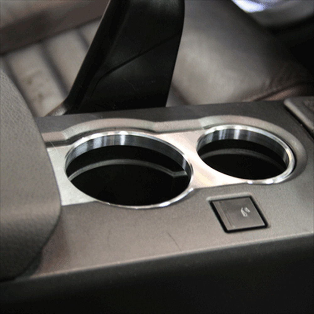 Cup Holder Bezel Satin 05 09 Ford Mustang Gt