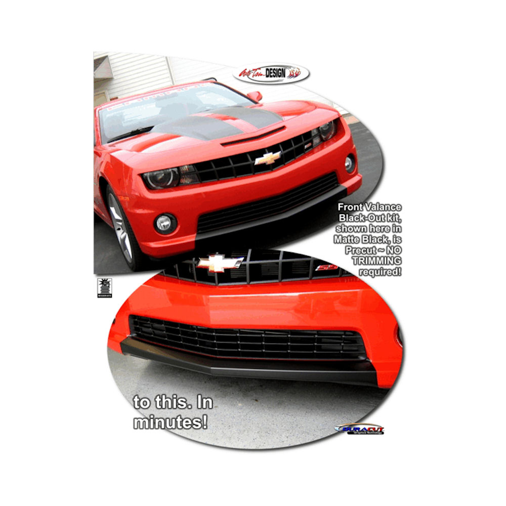 Decals for Front Valance from ATD for 2010-2013 Chevrolet Camaro SS