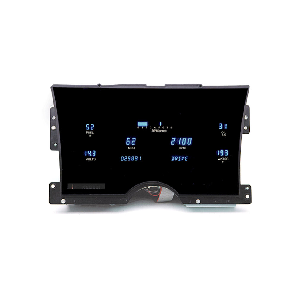 Gauge Cluster KM/H Digital MFD3 (Blue) 88-91 GM Trucks