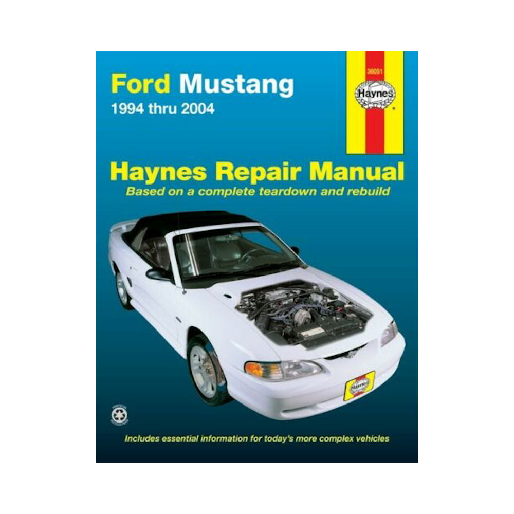 Haynes Repair Manual (english) for 1999-2004 Ford Mustang