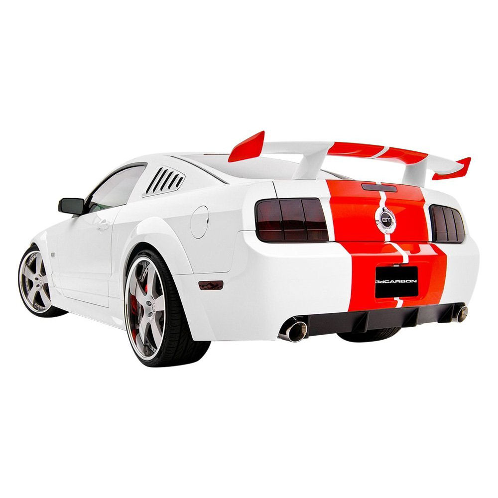 3D Carbon Boy Racer Rear Spoiler 2005-2009 Ford Mustang