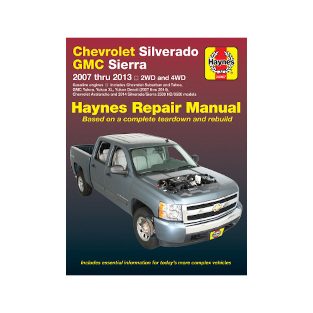 Haynes Repair Manual (english) for 2007-2014 GM Pickups SUV