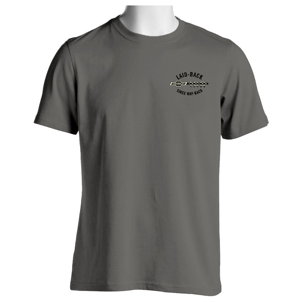 Gray Chevrolet 100 Years Generations T-Shirt from Chevymall in Size L