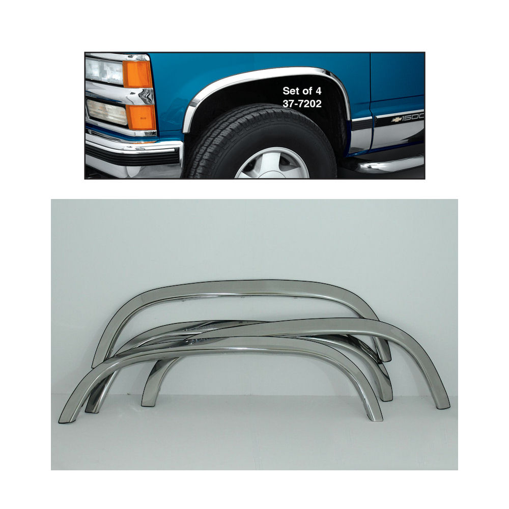 Wheel Arch Molding Stainless (polished) 88-99 GM Trucks
